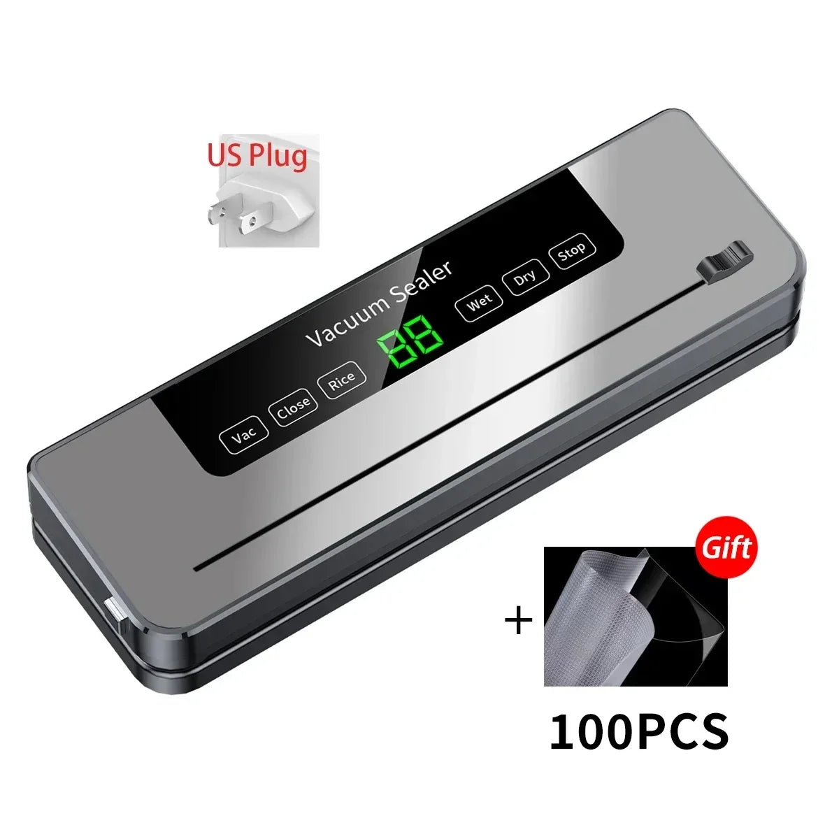 Flexora SealPro™ – Smart Vacuum Food Sealer