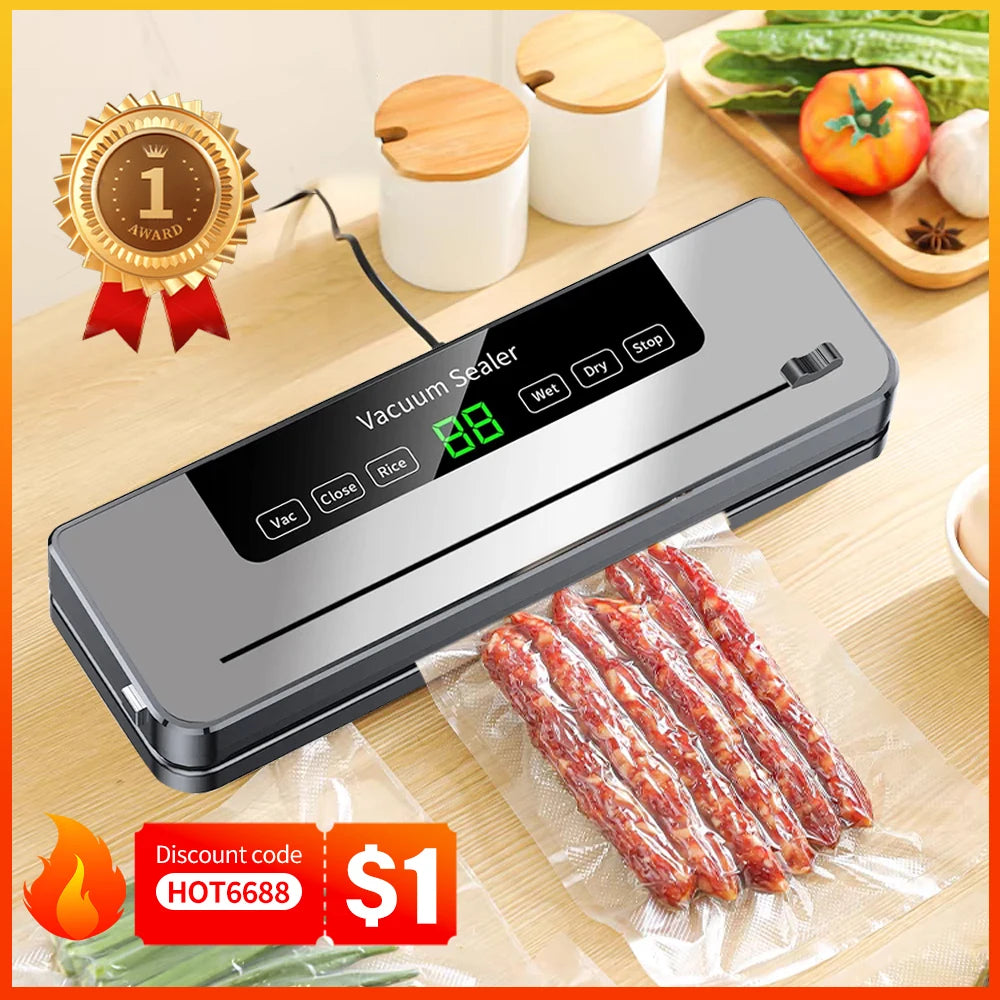 Flexora SealPro™ – Smart Vacuum Food Sealer
