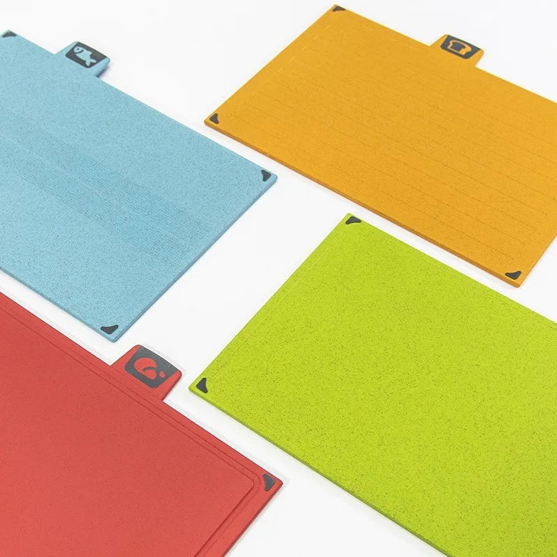 Flexora SafePrep™ – 5-Piece Food-Safe Cutting Board Set