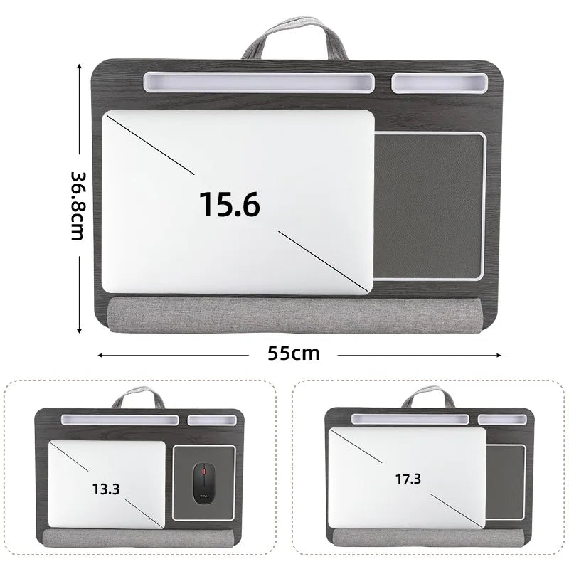 Flexora LapDesk Pro™ – Portable Laptop Table with Mouse Pad