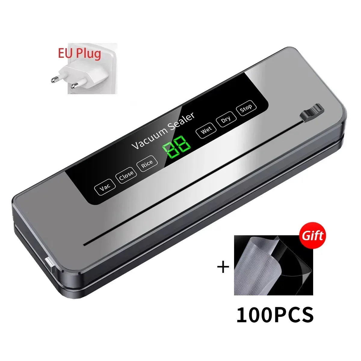 Flexora SealPro™ – Smart Vacuum Food Sealer