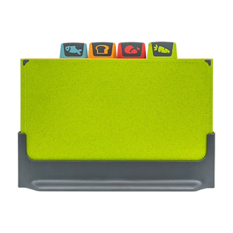 Flexora SafePrep™ – 5-Piece Food-Safe Cutting Board Set